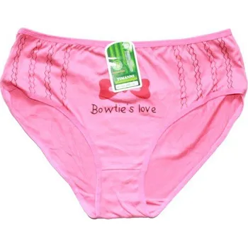 Dámské oblečení Dámské kalhotky bambusové LOVE růžové 1692