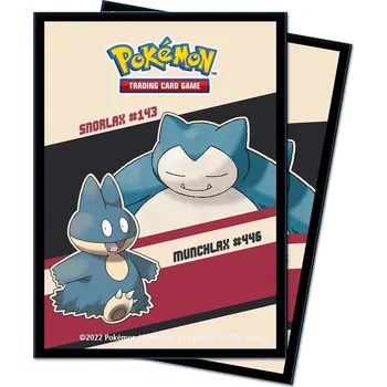 Karetní hra UltraPRO obaly na karty: Pokémon - Gallery Series Snorlax and Munchlax (65 Sleeves)