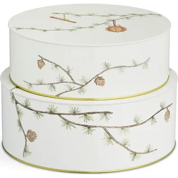 Dóza na potraviny Kähler Hammershøi Christmas 2 ks