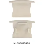 koncovka pro VK bez otvoru ML-762.035.02.0 stříbrná barva