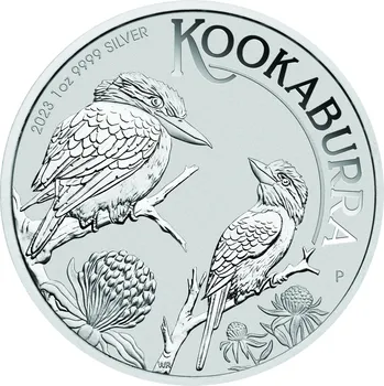 The Perth Mint Stříbrná mince Kookaburra Austrálie 2023 31,1 g