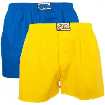 Trenýrky Pomoc Ukrajině - 2PACK pánské trenky Styx S Možnost vrácení zboží ZDARMA do 120 dnů!