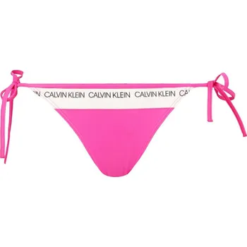 Dámské pantofle Calvin Klein Swimwear Spodní část bikin | Barva:růžová | Velikost:S