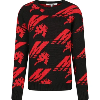 Dámský svetr MSGM Svetr | Barva:červený | Velikost:XS