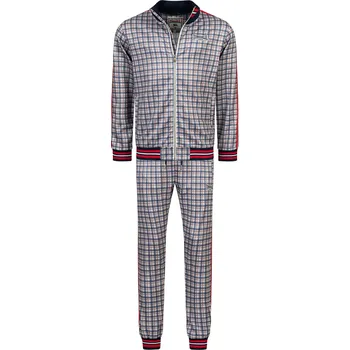 Pánská tepláková souprava Lonsdale The Gentlemen Lonsdale černá | šedá 2004064