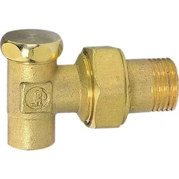 Giacomini Regulační radiátorové uzavíratelné šroubení rohové R16C 1/2" x 15