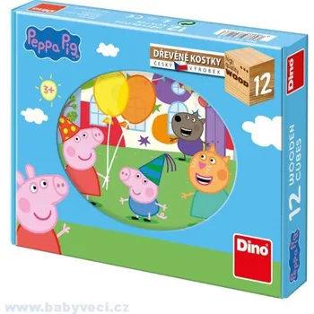 Hrací kostka Kostky peppa pig