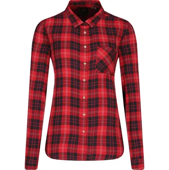 Oblečení a móda Superdry Košile | Barva:červený | Velikost:XS