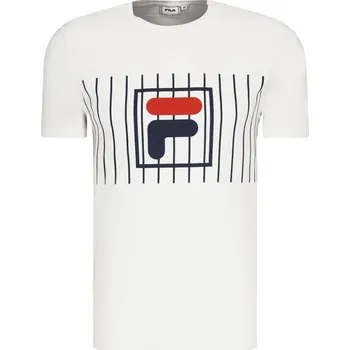 Pánské tričko FILA Tričko | Barva:bílý | Velikost:M