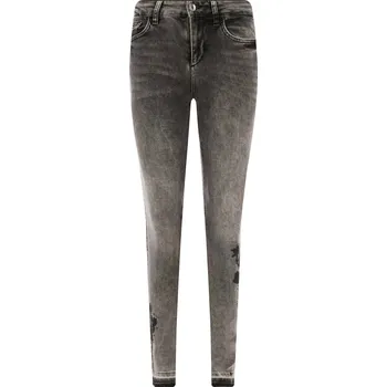 Dámské džíny Liu Jo Džíny DIVINE | Barva:šedý | Velikost:25