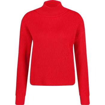 Dámský svetr GUESS JEANS Svetr MILENA | Barva:červený | Velikost:XS