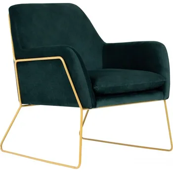 Křeslo Křeslo BELLA zelené/zlaté BLUVEL 78