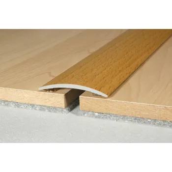 přechodová lišta Přechodová lišta 40 mm - oblá, šroubovací/samolepící AKCE.. Provedení: stříbro E01, Délka (cm): 93 3-13-9301 2