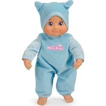 Panenka se zvukem Kiss Smoby > varianta modrá kiss