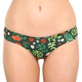 Kalhotky Veselé dámské kalhotky brazilky Dedoles Lesní zvířátka (D-W-UN-BL-C-C-1366) XL Možnost vrácení zboží ZDARMA do 120 dnů!