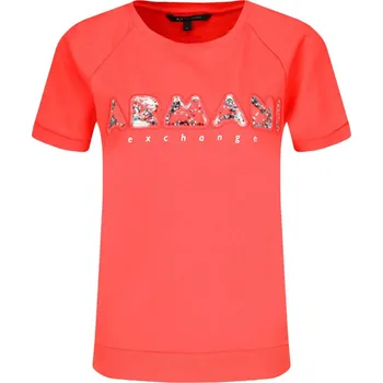 Armani Exchange Halenka | Barva:malinově růzový | Velikost:M