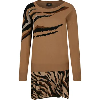 Dámský svetr Liu Jo Šaty + svetr | Barva:koňakový | Velikost:S