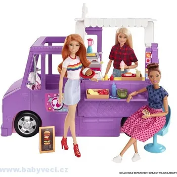 Barbie s pojízdnou restaurací