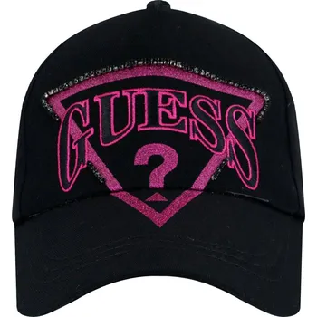 Kšiltovka GUESS JEANS Kšiltovka PORTIA BRIGHT | Barva:černý | Velikost:OS