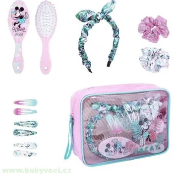 Kosmetická taška Kosmetická taštička Minnie a doplňky vlasové