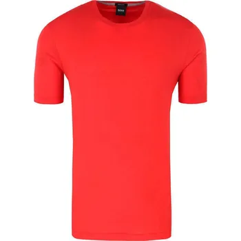 Pánské tričko boss Tričko tiburt 55 | Barva:červený | Velikost:XL