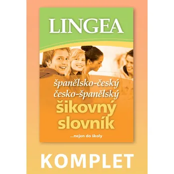 Slovník Komplet španělština SŠ: Šikovný slovník, Mluvník, Gramatika