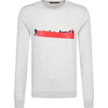 Pánská mikina Zadig&Voltaire Mikina STAN | Barva:šedý | Velikost:L