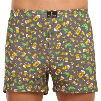 Pánské spodní prádlo Pánské trenky VoXX vícebarevné (Karlos - pivo malé/šedé) M Možnost vrácení zboží ZDARMA do 120 dnů!