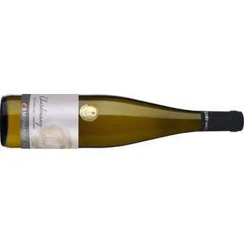 Víno Akce ihned BMVinařství Chardonnay 2021 výběr z hroznů 0,75 l polosladké bílé víno