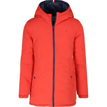 Dámská bunda Tommy Hilfiger Oboustranná bunda | Barva:červený | Velikost:152