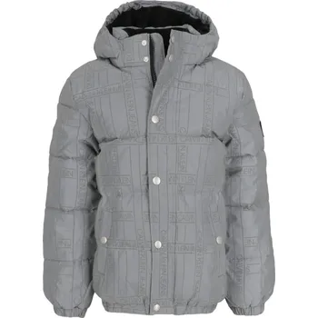 Pánská větrovka CALVIN KLEIN JEANS Bunda | Barva:šedý | Velikost:140