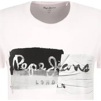 Pánské tričko Pepe Jeans London Tričko STEPNEY | Barva:růžová | Velikost:XXL