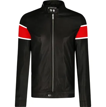 Pánská větrovka Iceberg bunda kůžoná | Barva:černý | Velikost:48