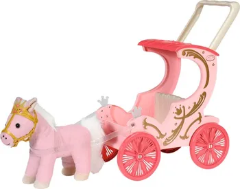 Doplněk pro panenku Baby Annabell Little Sweet kočár s poníkem