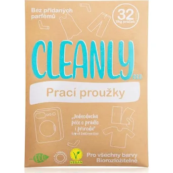Prací prášek Cleanly Eco Prací proužky 32 ks