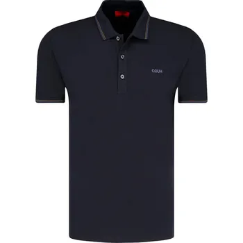 Pánské oblečení HUGO Polokošile Dinoso211 | Barva:tmavě modrá | Velikost:L