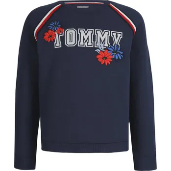 Pánská mikina Tommy Hilfiger Mikina Floral | Barva:tmavě modrá | Velikost:122