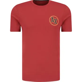 Pánské tričko Armani Exchange Tričko | Barva:vínový | Velikost:XXL