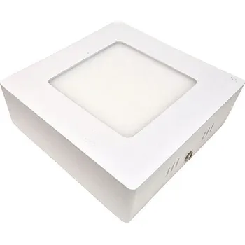 LED panel Tracon LED-DLNF-6NW Podhledové čtvercové LED svítidlo, bílé 220-240 VAC, 6 W, 350 lm, 120×120×39mm, 4000K, IP20, EEI=G (Tracon LED-DLNF-6NW)