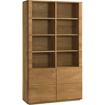 Komoda Luxusní dubová knihovna DENVER - DALLAS 13 Barevné provedení: Dub - přírodní