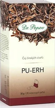 Čaj Dr. Popov Pu-Erh 20x 1,5 g