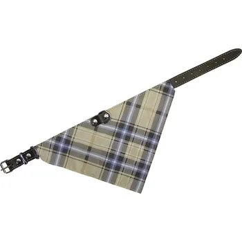 Obojek pro psa Nobby kožený obojek se šátkem 50cm hnědá