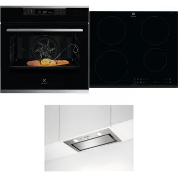 Set domácích spotřebičů ELECTROLUX KOBCS31X + ELECTROLUX LIR60430 + ELECTROLUX LFG716X