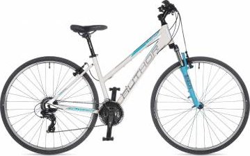 AUTHOR 28" Linea 2023 Barva: bílá-modrá, Velikost: 19" kolo cross dámské