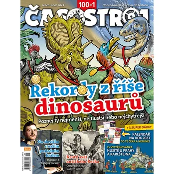 Časopis Časostroj 1-2/2023 - Rekordy z říše dinosaurů