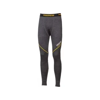 Pánské termo spodky Progress MW SDN šedý melír XXL; Šedá spodky + DÁREK DLE VÝBĚRU!