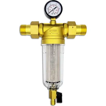 Filtrace vody Hydroimpex Mechanický filtr Micron 34 s manometrem a 3/4" připojením