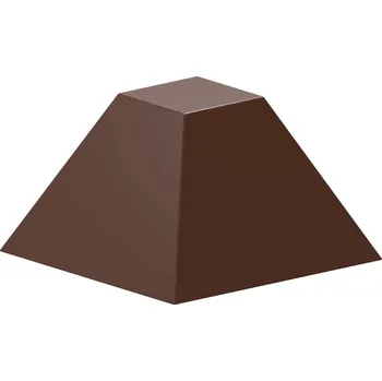 Forma na pečení Forma na pralinky pyramida 27x27x17mm - CHOCOLATE WORLD
