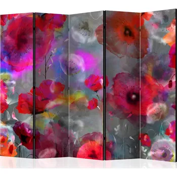 Paraván Paraván Painted Poppies II Dekorhome