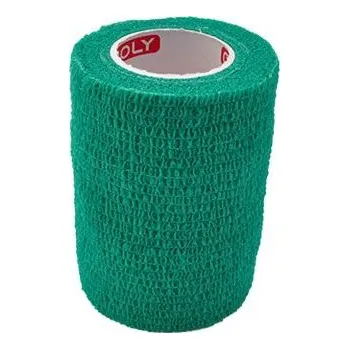 Obinadlo elast. CoPoly 7,5cm x 4,5m zelená